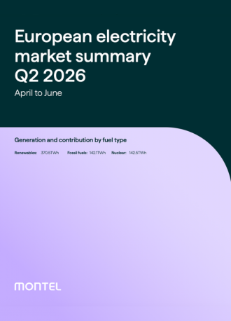European electricity market summary Q2 2026